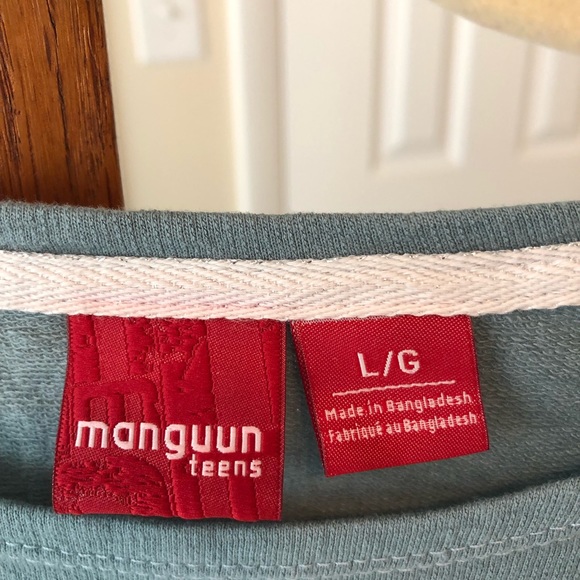 Manguun Teens top with hey! In silver sequins - Picture 3 of 4